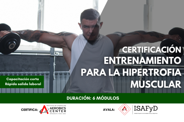 Certificación Entrenamiento para la Hipertrofia Muscular